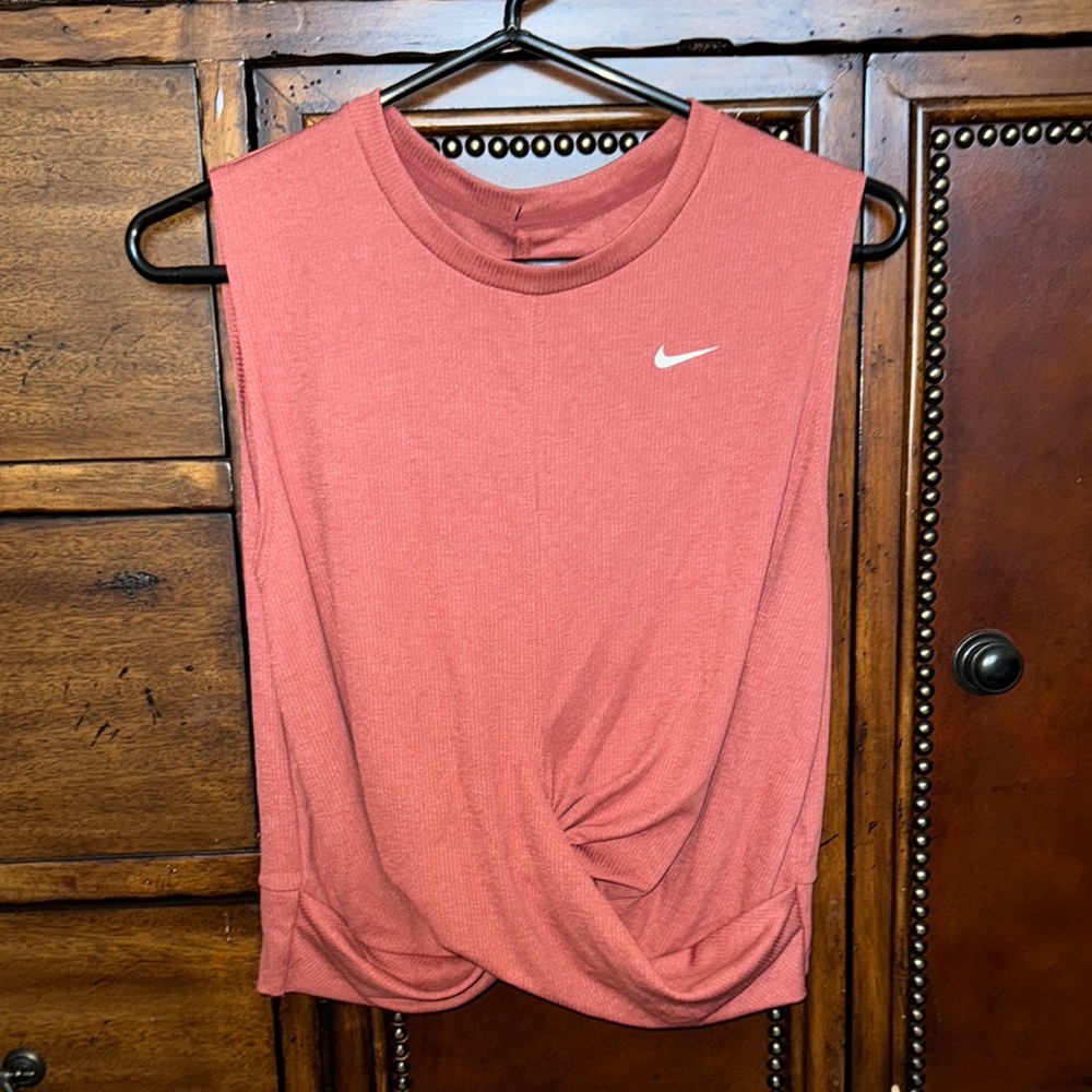Nike Women's Pink Sleeveless Top